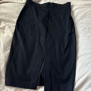 Banana Republic Black Midi Skirt